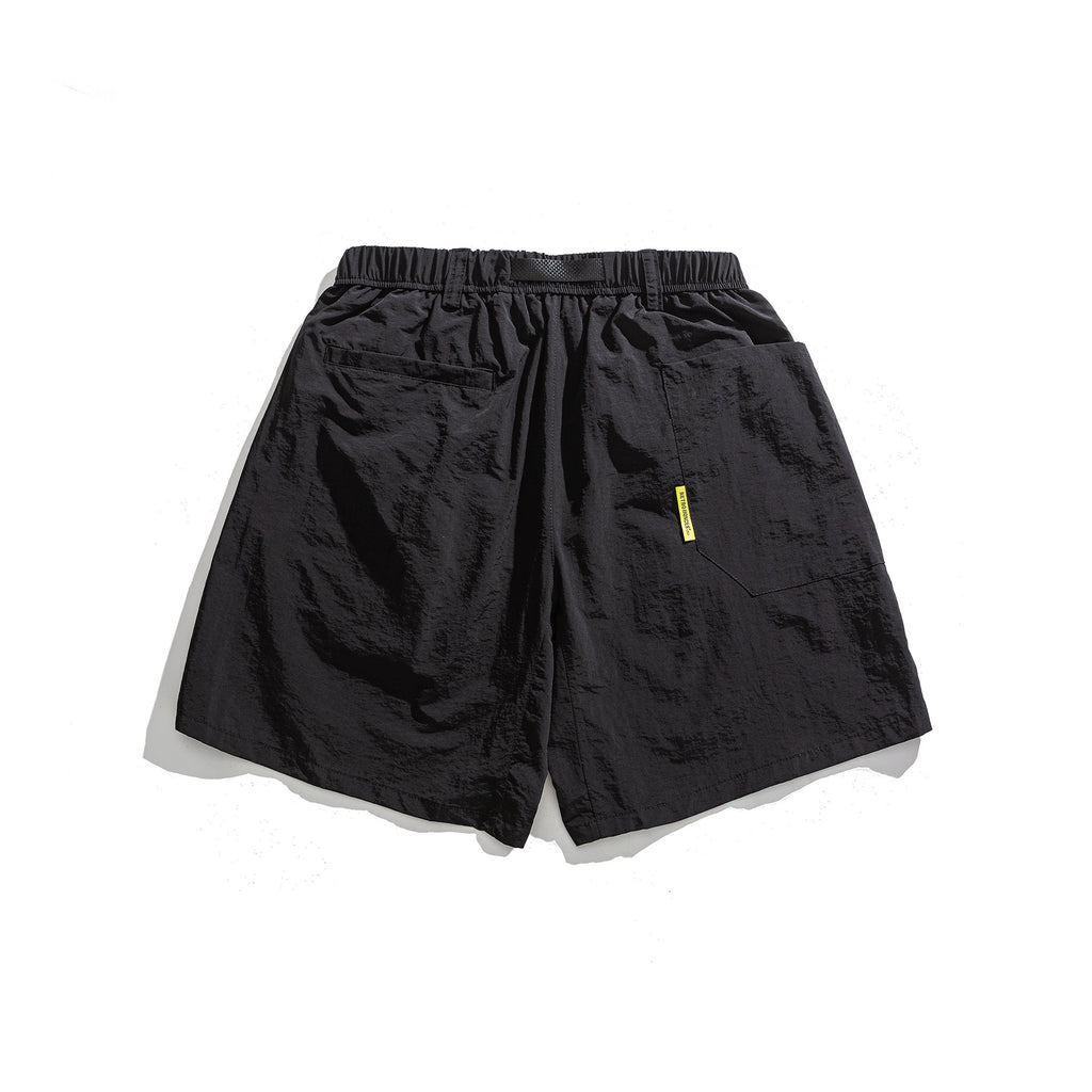 Simple Quick-Dry Loose Fit Outdoor Casual Men's 5-Panel Shorts