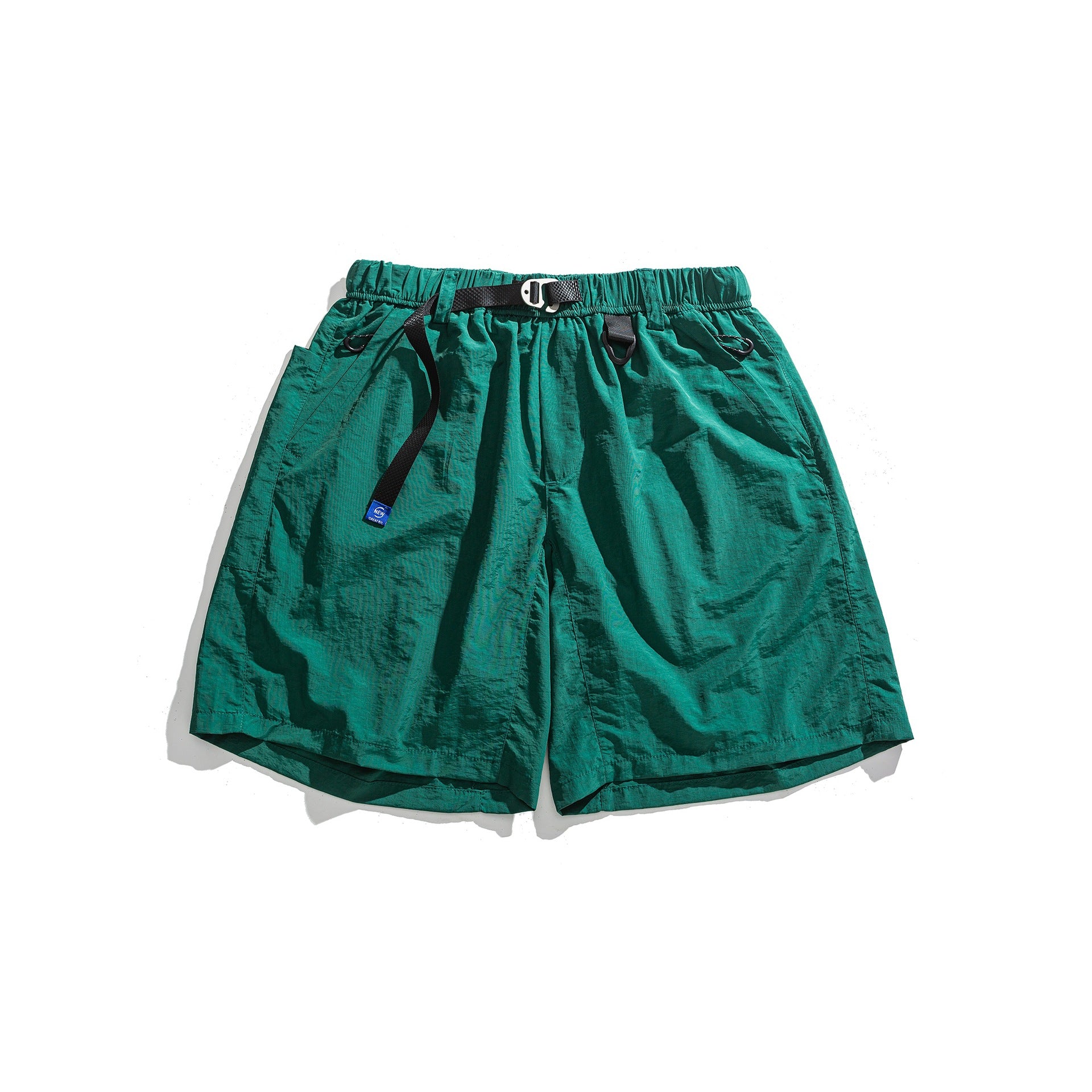 Simple Quick-Dry Loose Fit Outdoor Casual Men's 5-Panel Shorts