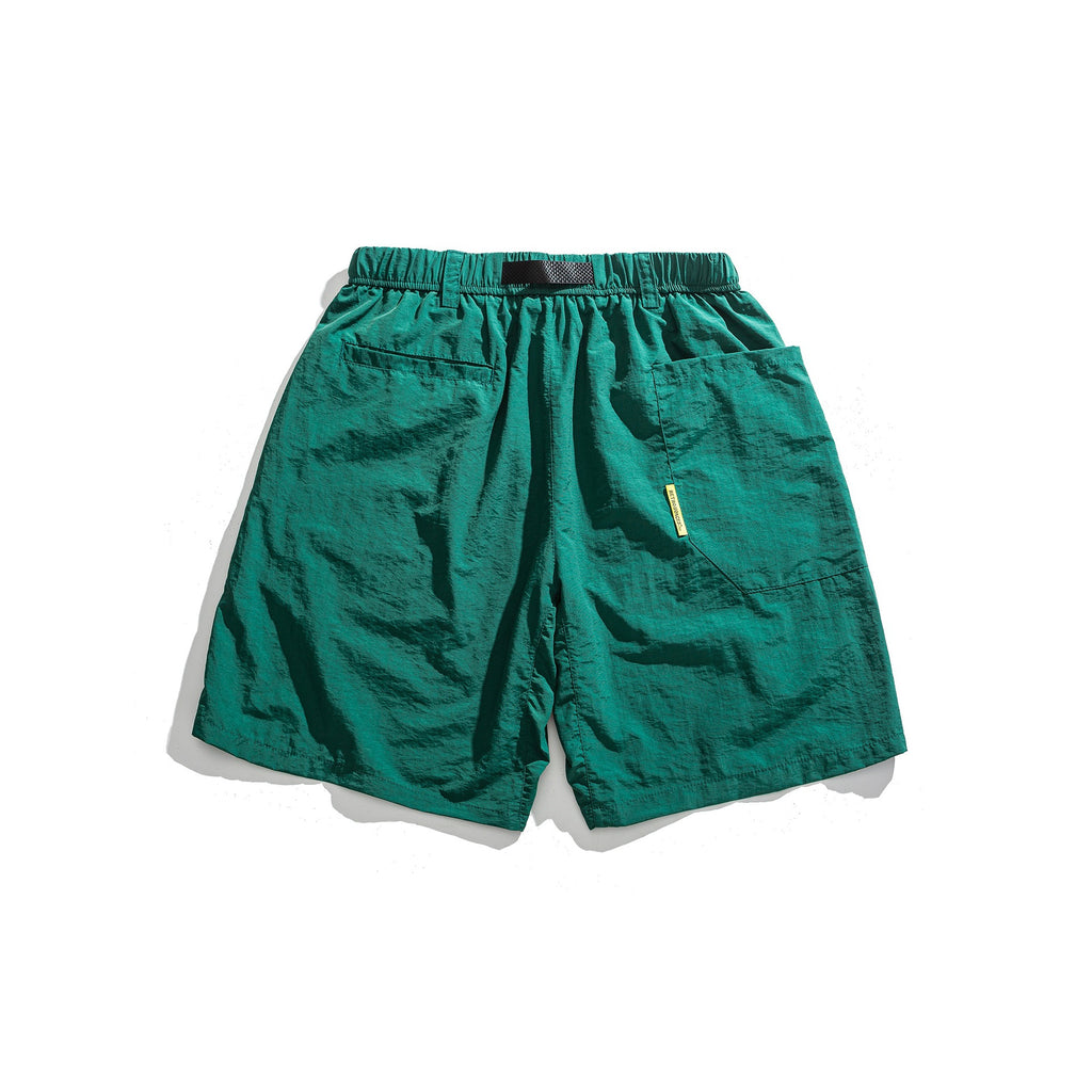 Simple Quick-Dry Loose Fit Outdoor Casual Men's 5-Panel Shorts