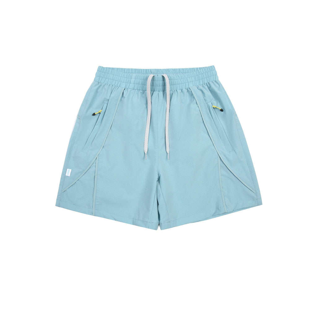 Outdoor Quick-Dry Sports Shorts  Solid Color Loose Moisture-Wicking Casual Pants