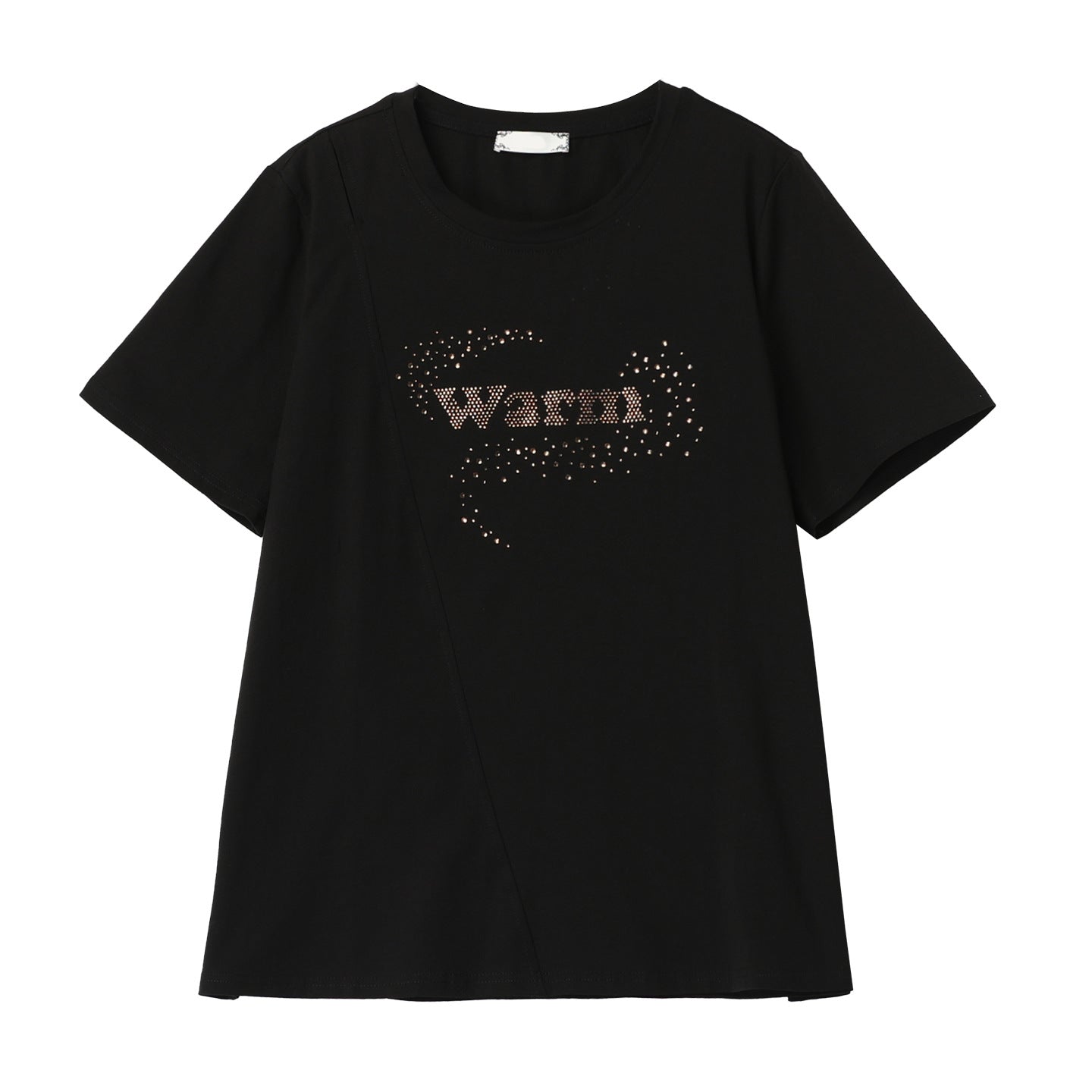 Loose round neck top